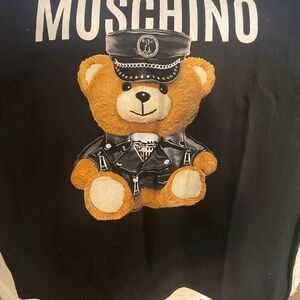 Moschino Black and Brown Teddy Bear 

Size L - Women

NOT KIDS SIZE